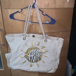 Canvas Beach Bag